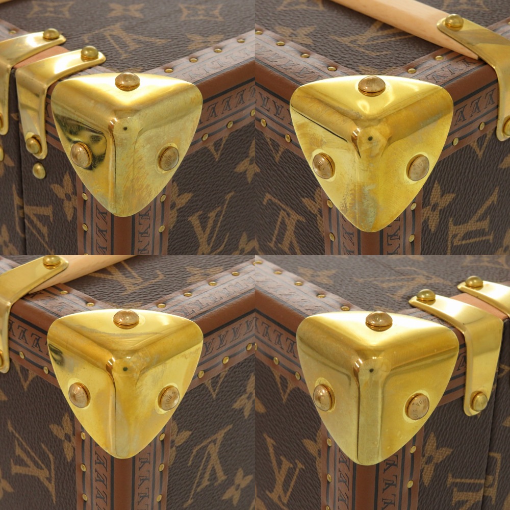 新品同様 コフレ シャンパーニュ モノグラム M20309 トランク モノグラムキャンバス ブラウン LV 1034【中古】 メンズ