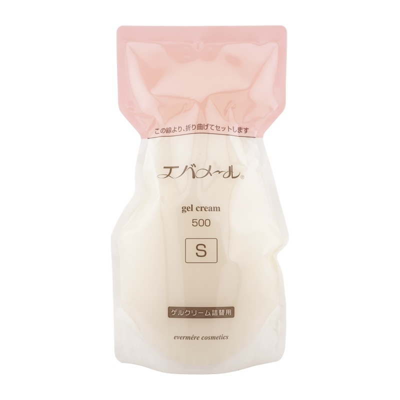 [2個セット]ゲルクリーム 詰替 500g レフィル 詰め替え用 スキンケア オールインワン化粧品 保湿 乾燥 ボディクリーム [ギフトラッピング対応]