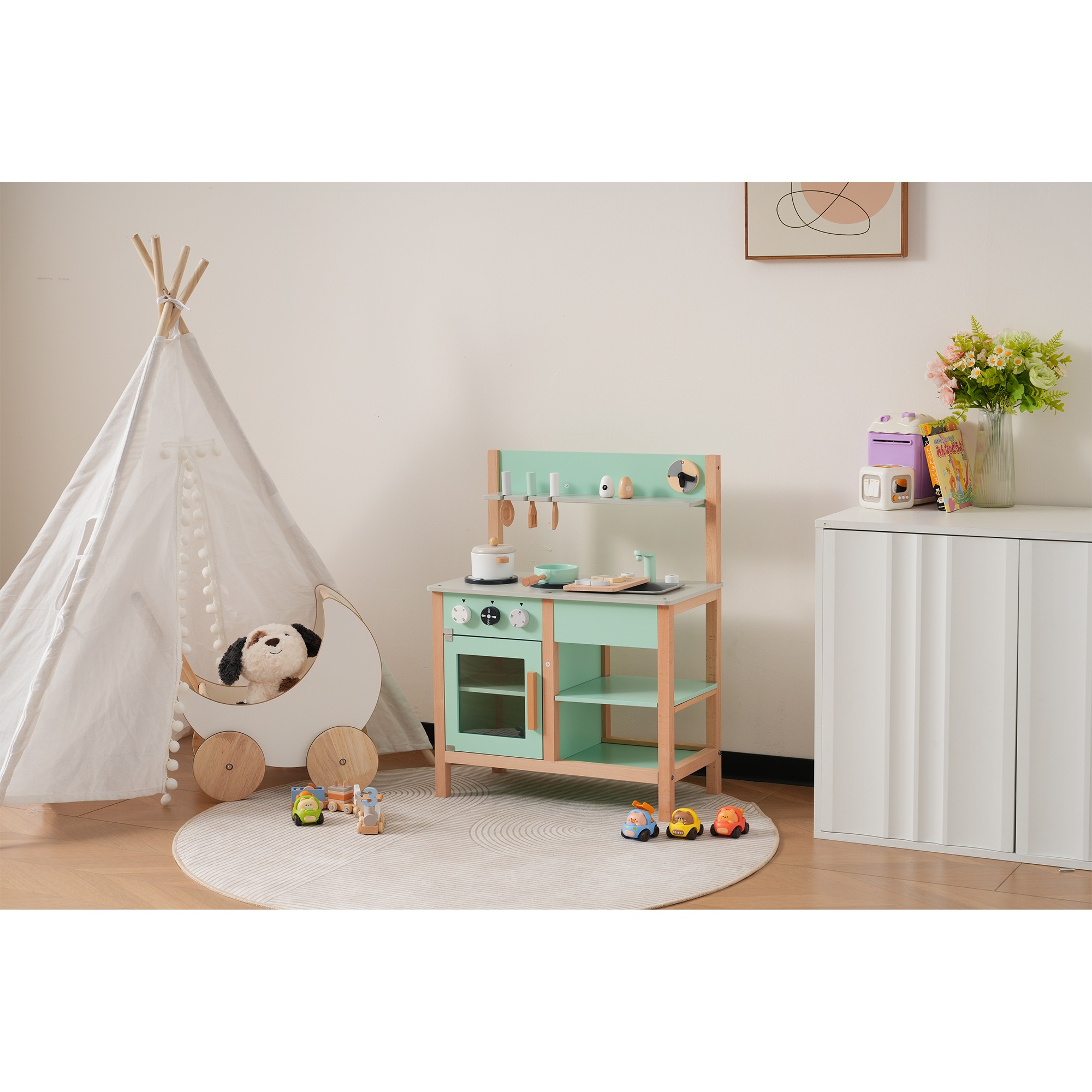 【国内即発送】204おままごとキッチン 木製 誕生日 台所 調理器具付 食材 知育玩具 コンロ212 【国内即発送】204おままごとキッチン 木製 誕生日 台所 調理器具付 食材 知育玩具 コンロ212