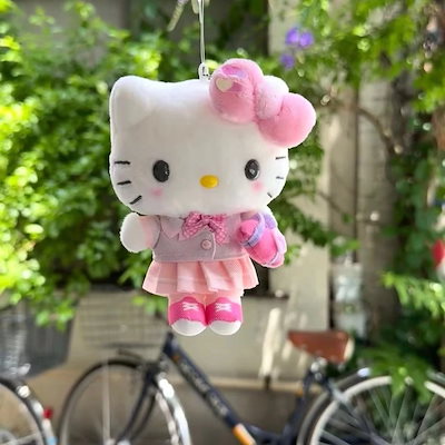 Qoo10] キティちゃん キーホルダー ヒョウ柄 浮 : おもちゃ・知育