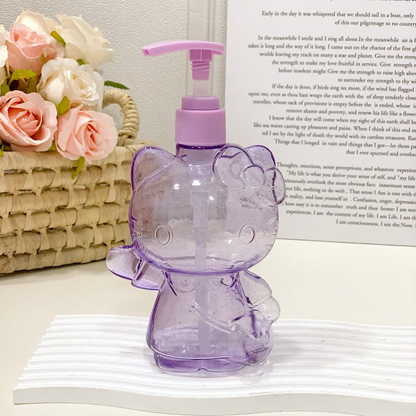 Qoo10] ハローキティ キュートな漫画グリッター透