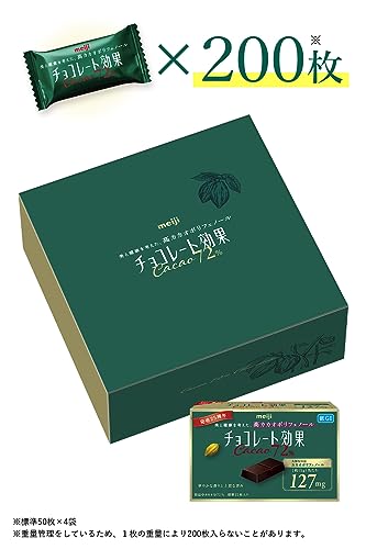 チョコレート効果 明治 カカオ72%大容量ボックス 1kg