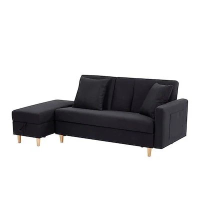 【国内即日発送】ソファ ソファーベッド カウチソファ 3人掛け オットマン付き 多機能ソファ 左右側とも取り付けるアームレスト たくさん収納 レイアウト自由 クッション2個 【国内即日発送】ソファ ソファーベッド カウチソファ 3人掛け オットマン付き 多機能ソファ 左右側とも取り付けるアームレスト たくさん収納 レイアウト自由 クッション2個