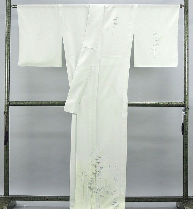 夏物 夏物 笹... : レディース服 訪問着 新品仕立済 正絹 特価最安値