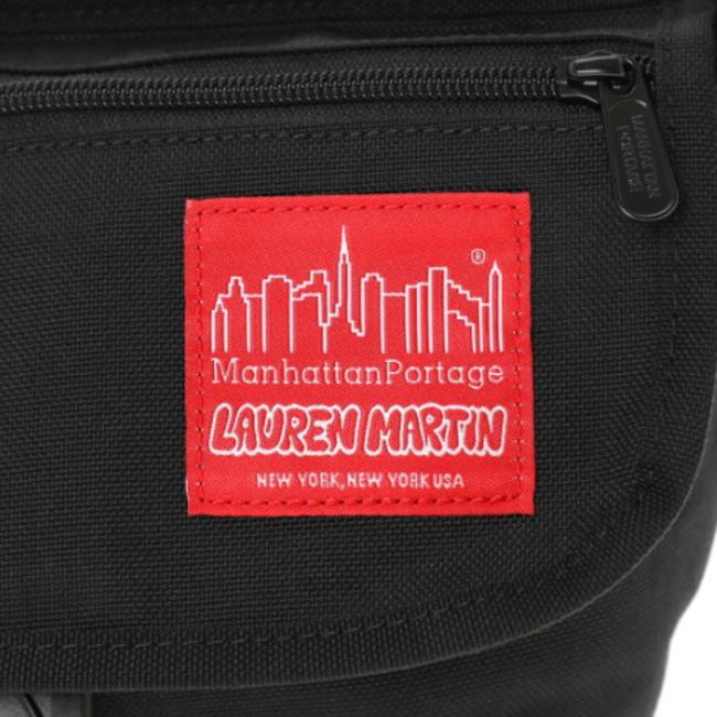 正規品 ナイロン メッセンジャー バッグ フラップ ジッパー ポケット ローレン マーティン ブラック 1603-FZP-LAUREN 正規品 ナイロン メッセンジャー バッグ フラップ ジッパー ポケット ローレン マーティン ブラック 1603-FZP-LAUREN