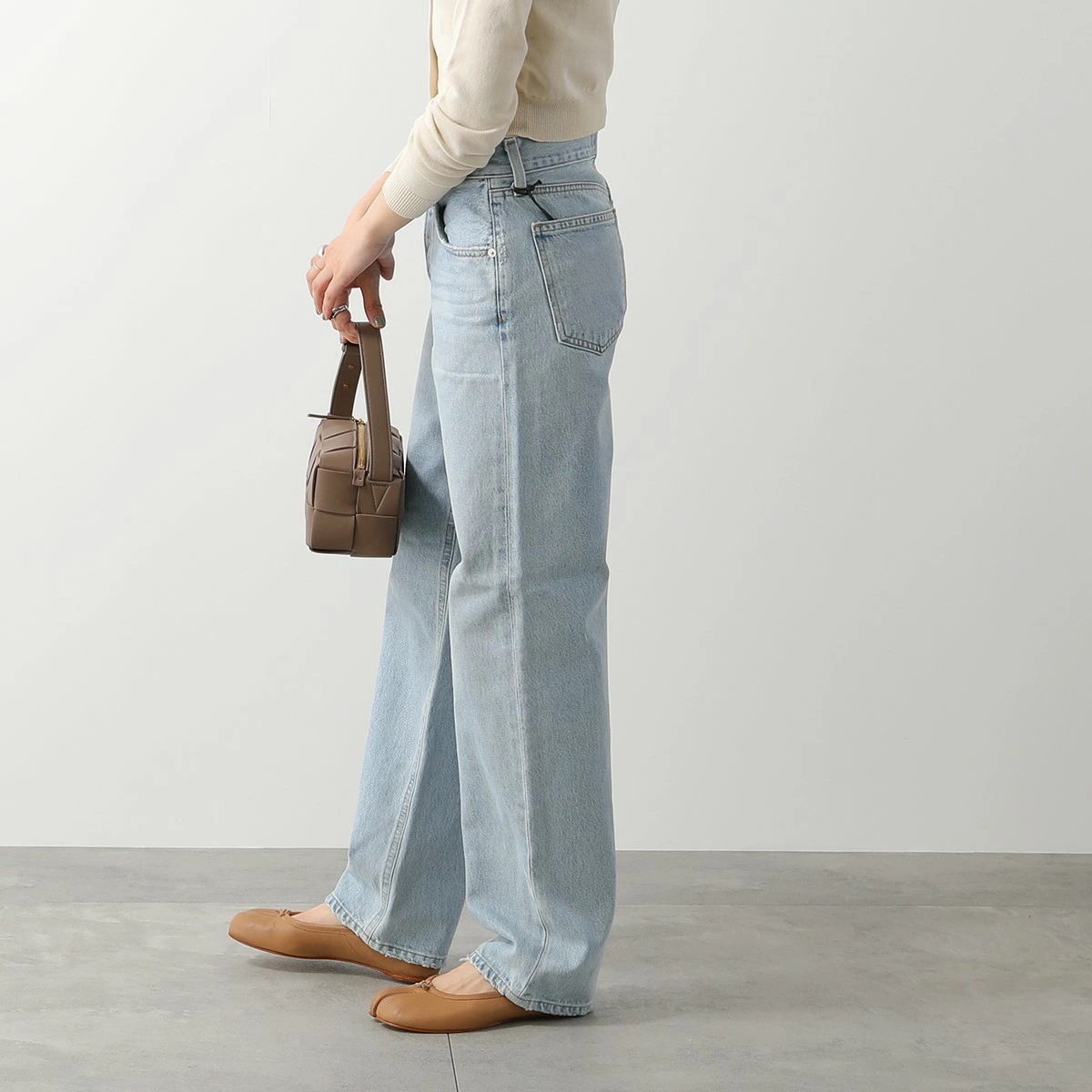 AGOLDE エーゴールドイー ジーンズ BROKEN WAISTBAND A9045-1141 レディース デニム ストレート カットアウト カットオフ SI AGOLDE エーゴールドイー ジーンズ BROKEN WAISTBAND A9045-1141 レディース デニム ストレート カットアウト カットオフ SI