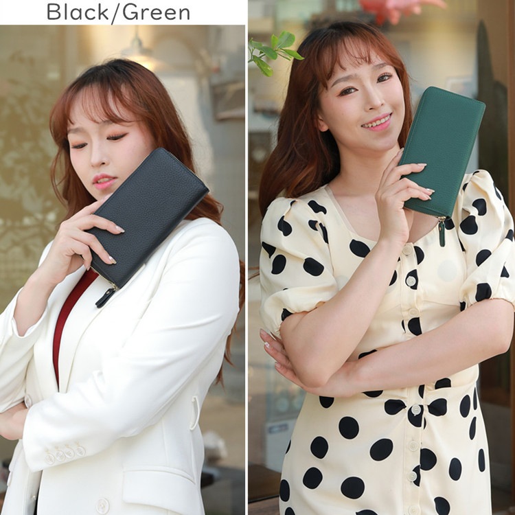 【当店オリジナル】長財布 レディース 本革 大容量 ギャルソン財布 コインスルー スキミング防止 財布 牛革 ラウンドファスナー じゃばら カード収納 使いやすい 外ポケット付き シンプル 【当店オリジナル】長財布 レディース 本革 大容量 ギャルソン財布 コインスルー スキミング防止 財布 牛革 ラウンドファスナー じゃばら カード収納 使いやすい 外ポケット付き シンプル