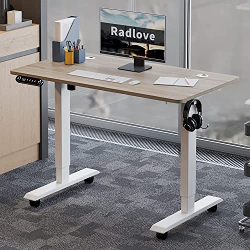 Radlove デスク 電動式 パソコンデスク ゲーミングデスク 机 電動昇降式スタンディングデスク パソコンラック PCデスク つくえ pcデスク 高さ調節可能 高さ調節メモリー機能付き 幅110C Radlove デスク 電動式 パソコンデスク ゲーミングデスク 机 電動昇降式スタンディングデスク パソコンラック PCデスク つくえ pcデスク 高さ調節可能 高さ調節メモリー機能付き 幅110C