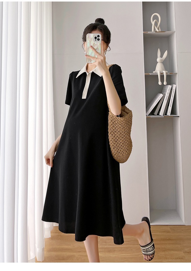 【日本未発売/送料無料】マタニティ ワンピース 襟付き ポロシャツワンピース 全5色 Aライン 【日本未発売/送料無料】マタニティ ワンピース 襟付き ポロシャツワンピース 全5色 Aライン