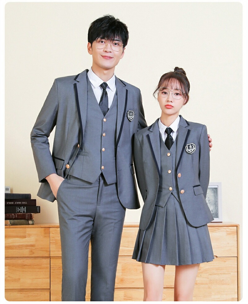 スーツセット 学生 学生服 セット ジャケット シャツ ベスト スーツパンツ 2点 3点 4点 高校生 中学生 女子高生 スーツ 通勤 通学 女子用 JK 学校 制服 ユニセックス 黒 灰 スーツセット 学生 学生服 セット ジャケット シャツ ベスト スーツパンツ 2点 3点 4点 高校生 中学生 女子高生 スーツ 通勤 通学 女子用 JK 学校 制服 ユニセックス 黒 灰