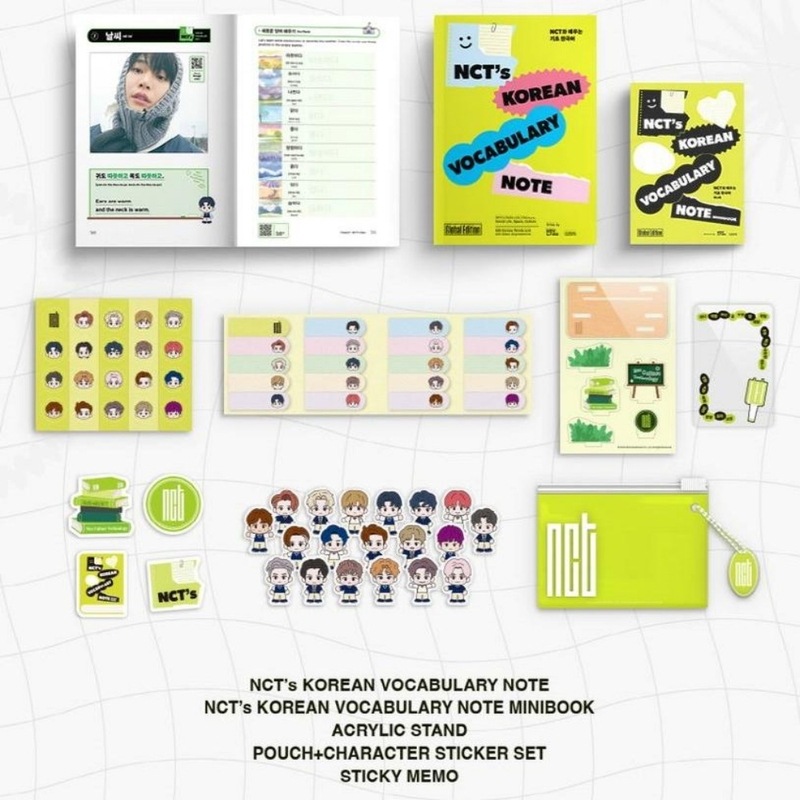 NCTの Korean Vocabulary Note - NCTと学ぶ基礎韓国語(グローバルエディション) NCTの Korean Vocabulary Note - NCTと学ぶ基礎韓国語(グローバルエディション)