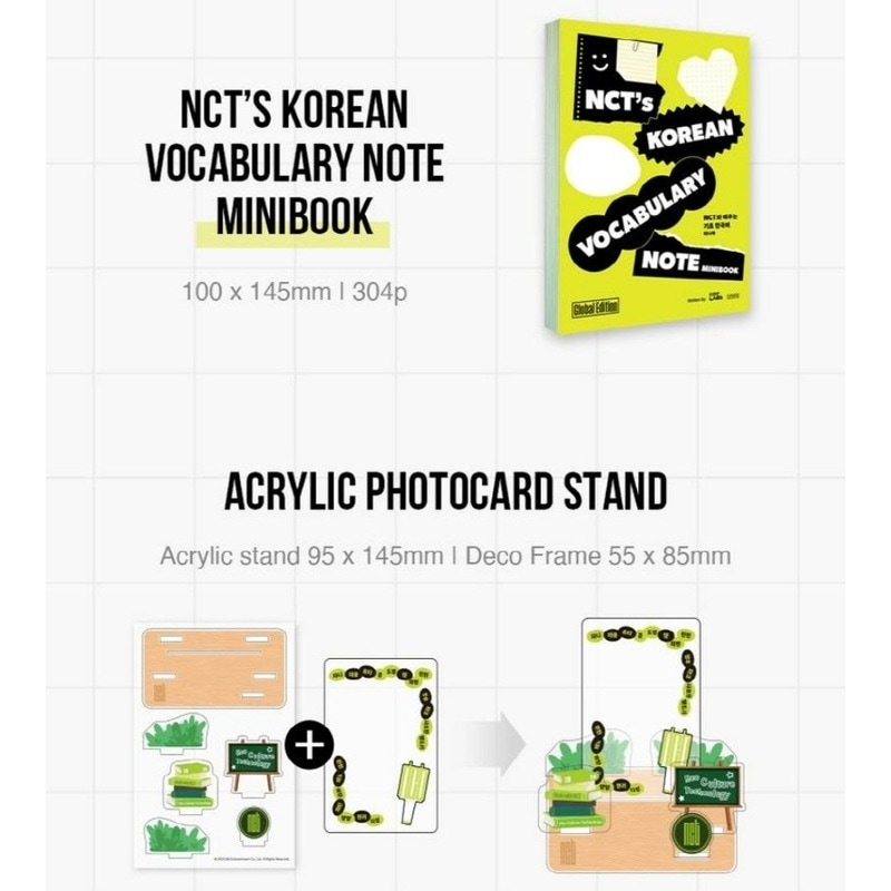 NCTの Korean Vocabulary Note - NCTと学ぶ基礎韓国語(グローバルエディション) NCTの Korean Vocabulary Note - NCTと学ぶ基礎韓国語(グローバルエディション)