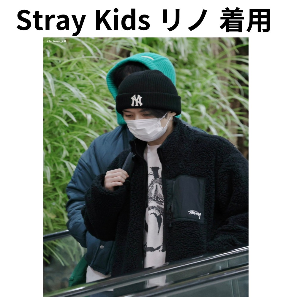 Stray Kids リノ 着用/PEACH SKIN RUSTY LOGO SWEATSHIRTS/ユニ