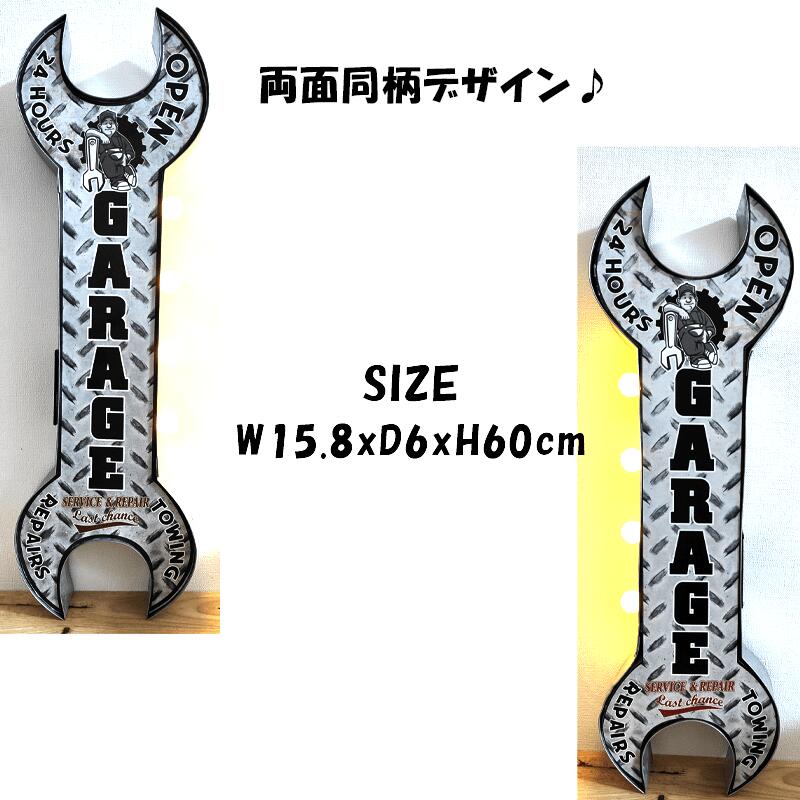 アメリカン クラシック LED Sign GARAGE 電飾看板 ガレージ 雑貨