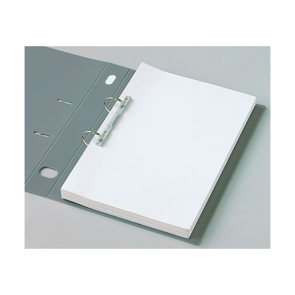 （まとめ）セキセイ ロックリングファイル A4ヨコ2穴 280枚収容 背幅43mm ブルー F-532E-10 1冊 (×10セット)