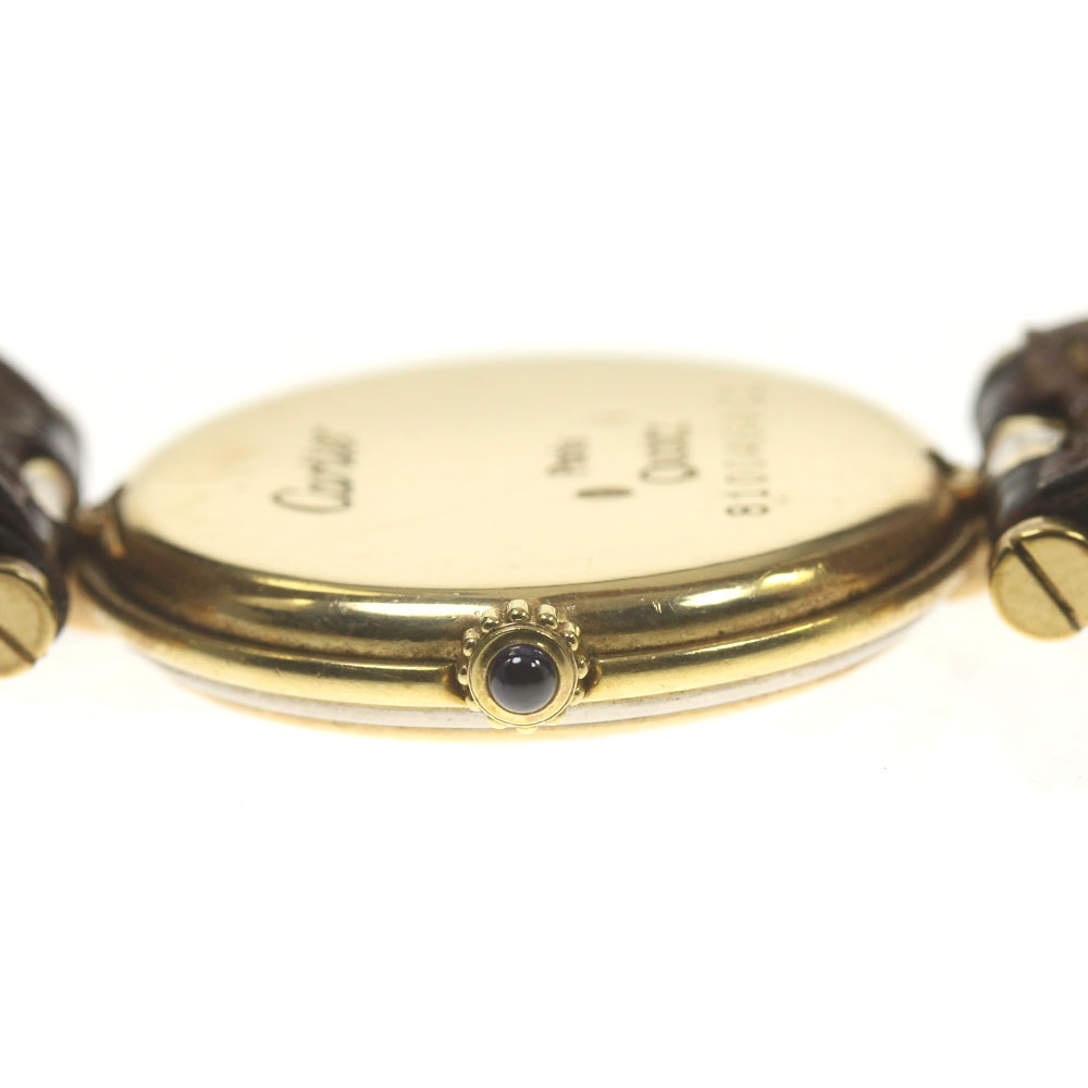 ジャンク カルティエ CARTIER ヴァンドーム トリニティ K18スリーカラー クォーツ レディース _723169【中古】