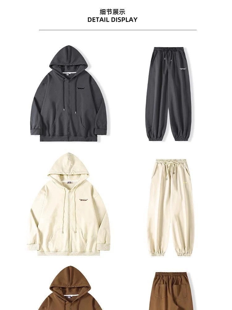 本日の限定商品ストリート系スポーツスーツ 秋冬 ゆったりフード付きスポーツパンツ2点セット カップル・レジャースーツ 韓国 ジャージ セットアップ ジャージ スポーツウェア 上下セットアップ 本日の限定商品ストリート系スポーツスーツ 秋冬 ゆったりフード付きスポーツパンツ2点セット カップル・レジャースーツ 韓国 ジャージ セットアップ ジャージ スポーツウェア 上下セットアップ