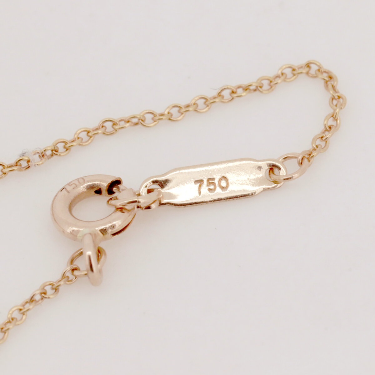 ハートロック ネックレス K18PG(18金 ピンクゴールド) 質屋出品 ハートロック ネックレス K18PG(18金 ピンクゴールド) 質屋出品