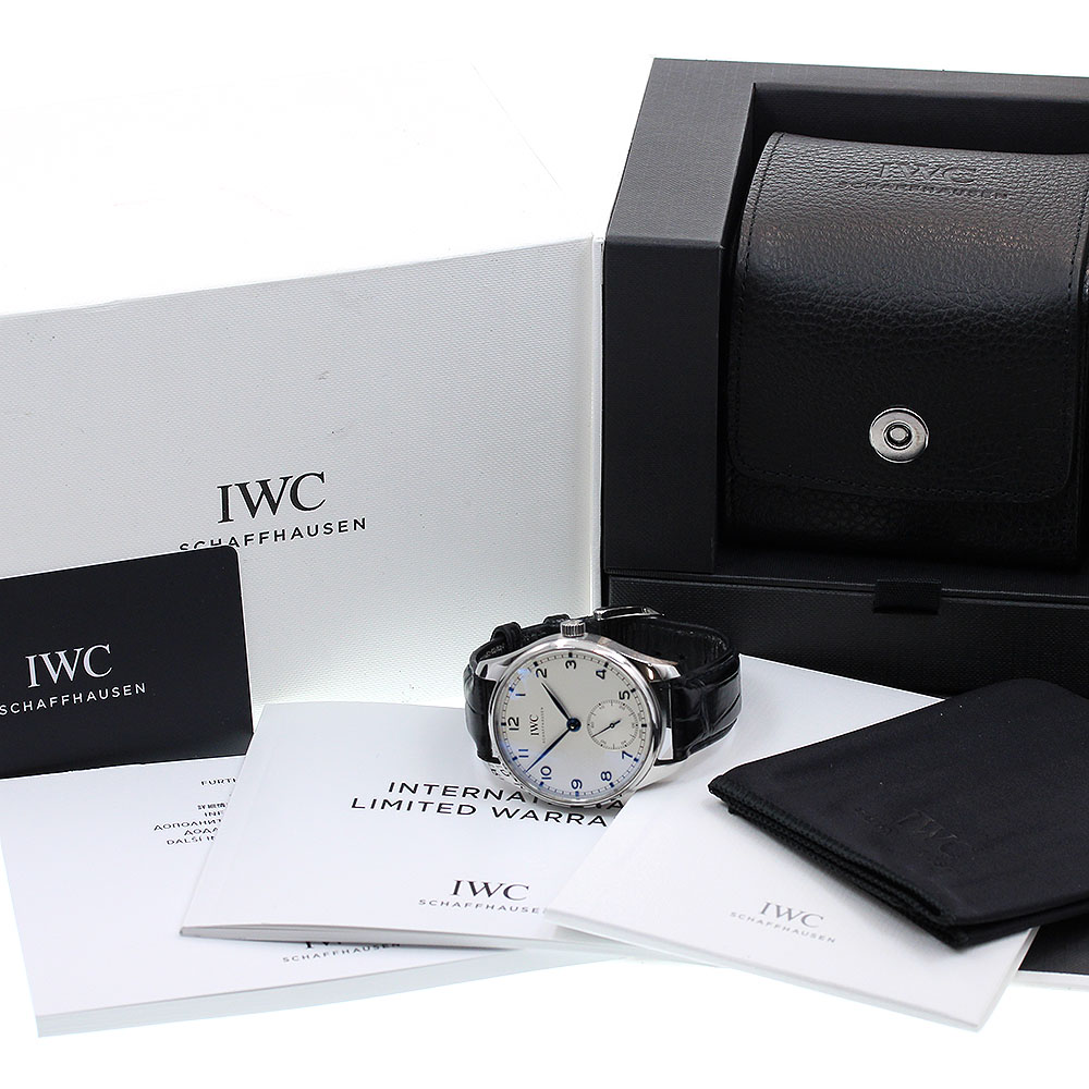 訳あり IWC SCHAFFHAUSEN IW358304 ポルトギーゼ・オートマティック40 スモールセコンド 自動巻き メンズ 箱・保証書付き_831332【中古】 訳あり IWC SCHAFFHAUSEN IW358304 ポルトギーゼ・オートマティック40 スモールセコンド 自動巻き メンズ 箱・保証書付き_831332【中古】