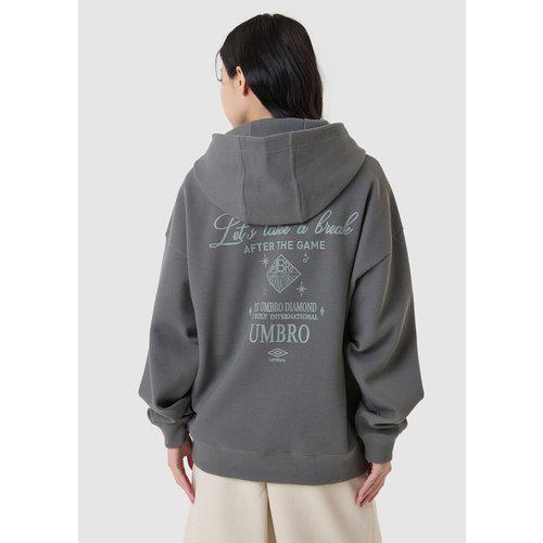 [25 S/S] レイトチェックアウトワッフルフード付きTシャツ UQ221CHD49_5