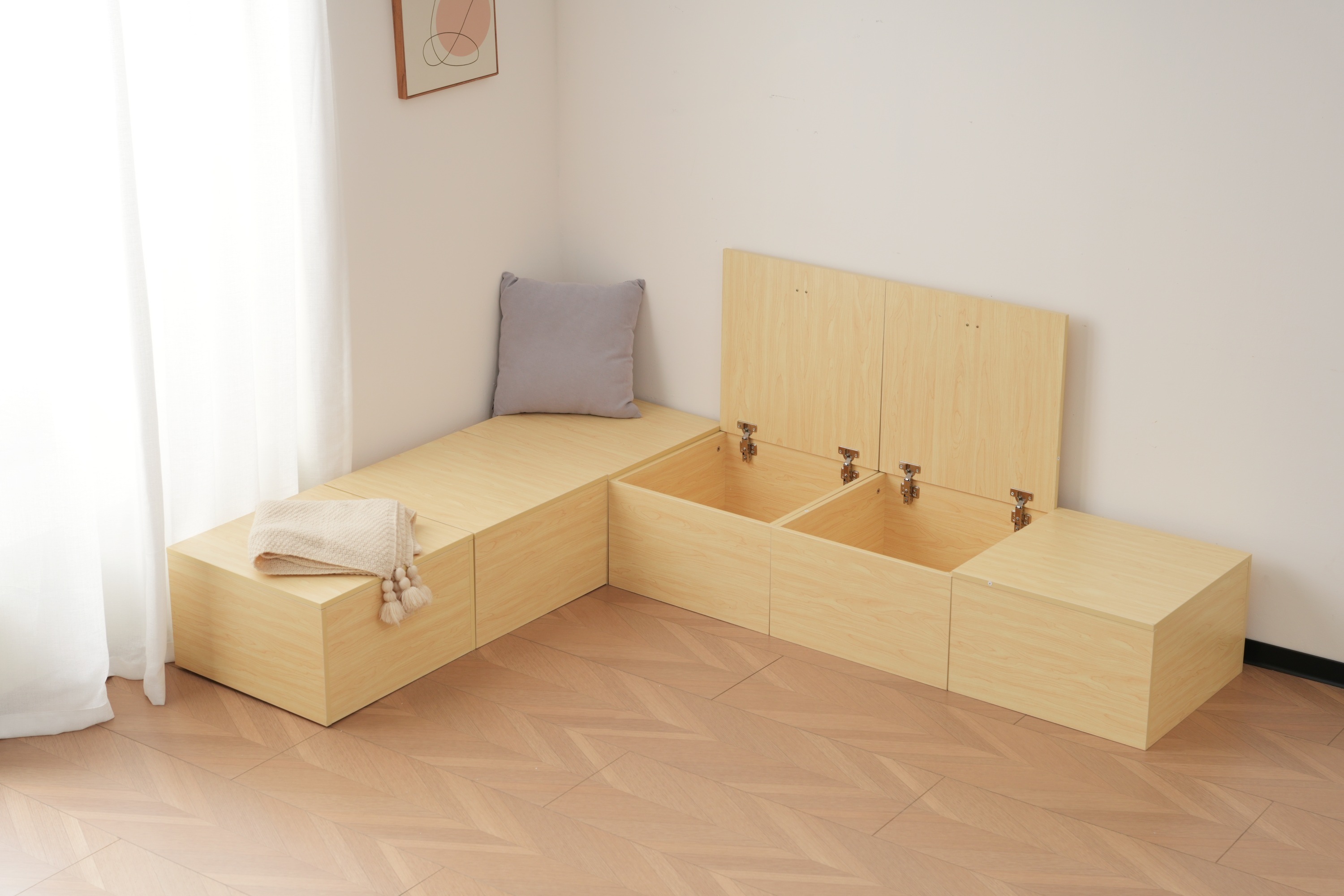 【国内発送】【横両開きボックス2個】収納ベッド ユニット 収納ボックス 小上がり ユニットベッド 50×50×30cm 組み合わせ自由自在 収納ベンチ 収納箱 ベッド 箱型 ベッドフレーム シングル 【国内発送】【横両開きボックス2個】収納ベッド ユニット 収納ボックス 小上がり ユニットベッド 50×50×30cm 組み合わせ自由自在 収納ベンチ 収納箱 ベッド 箱型 ベッドフレーム シングル