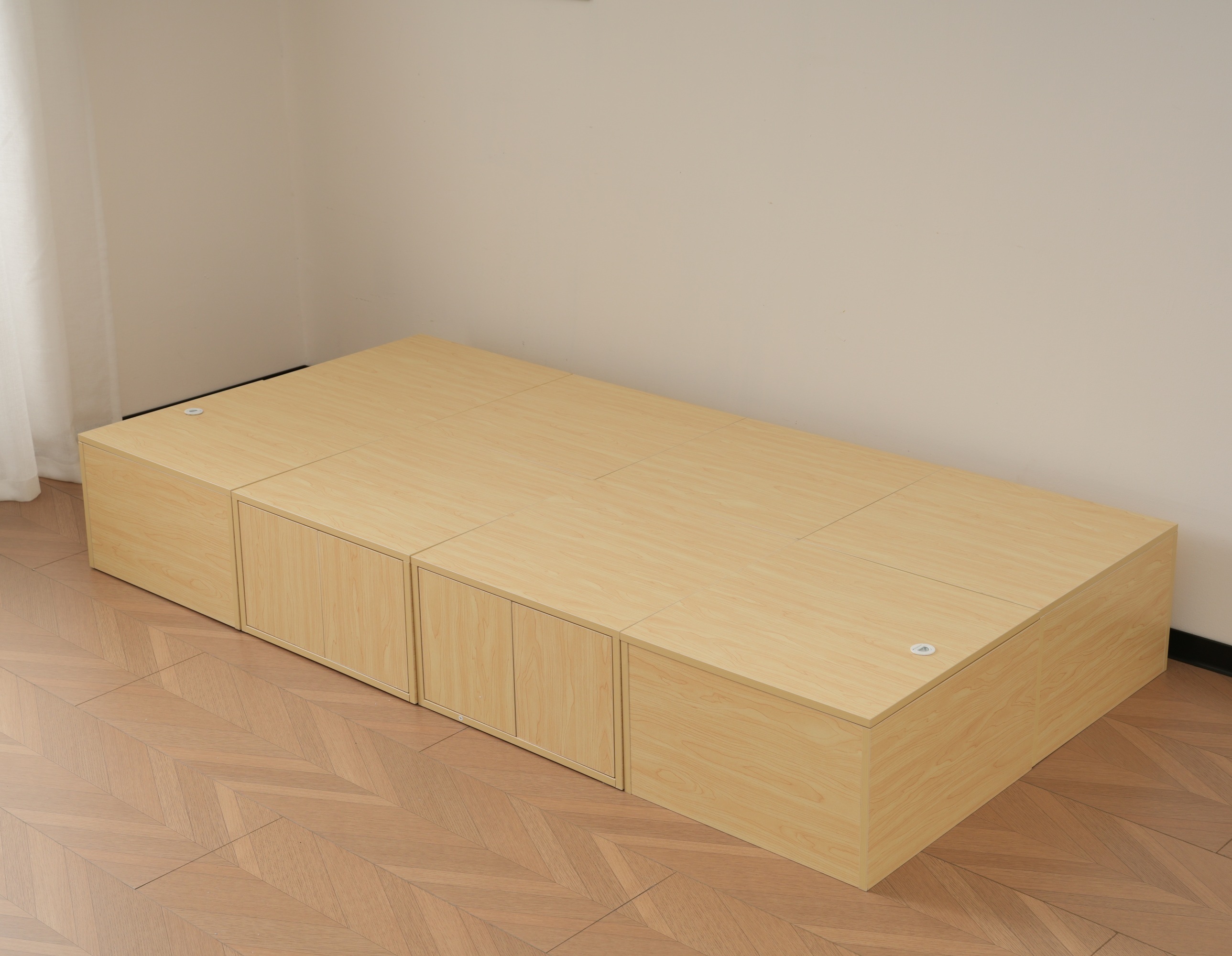 【国内発送】【横両開きボックス2個】収納ベッド ユニット 収納ボックス 小上がり ユニットベッド 50×50×30cm 組み合わせ自由自在 収納ベンチ 収納箱 ベッド 箱型 ベッドフレーム シングル 【国内発送】【横両開きボックス2個】収納ベッド ユニット 収納ボックス 小上がり ユニットベッド 50×50×30cm 組み合わせ自由自在 収納ベンチ 収納箱 ベッド 箱型 ベッドフレーム シングル