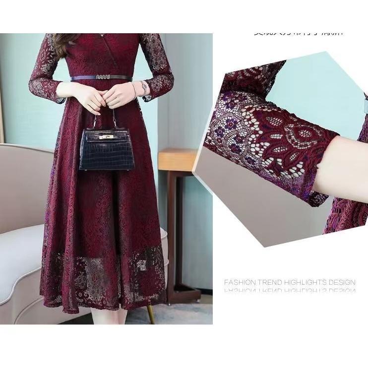 【今季トレンド】パーティードレス 結婚式 40代 20代 ロング丈 袖あり 長袖 韓国風 大きいサイズ フォーマルドレス レースワンピース お呼ばれ 二次会 披露宴 【今季トレンド】パーティードレス 結婚式 40代 20代 ロング丈 袖あり 長袖 韓国風 大きいサイズ フォーマルドレス レースワンピース お呼ばれ 二次会 披露宴