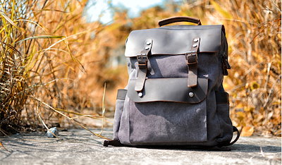 再入荷低価 Leather backpacks : MUCHUAN Vintage wate : メンズバッグ・シューズ・小物 超特価お得