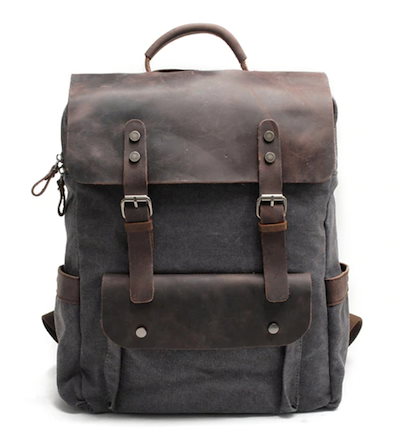 再入荷低価 Leather backpacks : MUCHUAN Vintage wate : メンズバッグ・シューズ・小物 超特価お得