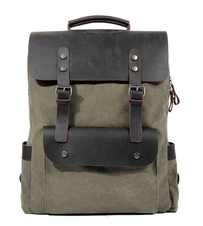 再入荷低価 Leather backpacks : MUCHUAN Vintage wate : メンズバッグ・シューズ・小物 超特価お得