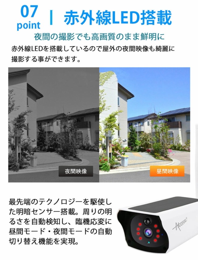 【最安値挑戦！】防犯カメラ 屋外 ソーラー ネットワークカメラ 電源不要 スマートカメラ 家庭用 ワイヤレス 工事不要 wifi 300万画素 夜間 監視カメラ 車上荒らし センサー IP66 無線