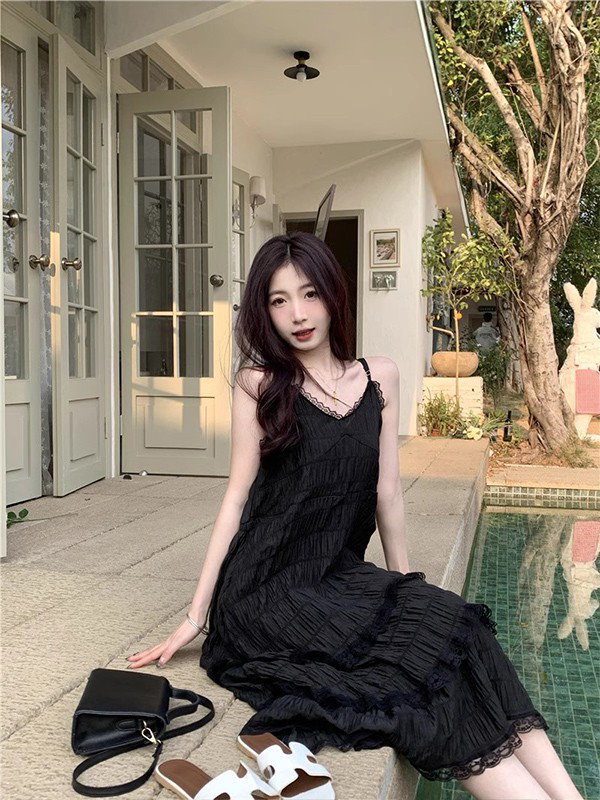 Qoo10] リゾートワンピース 大人可愛い 夏 ロン