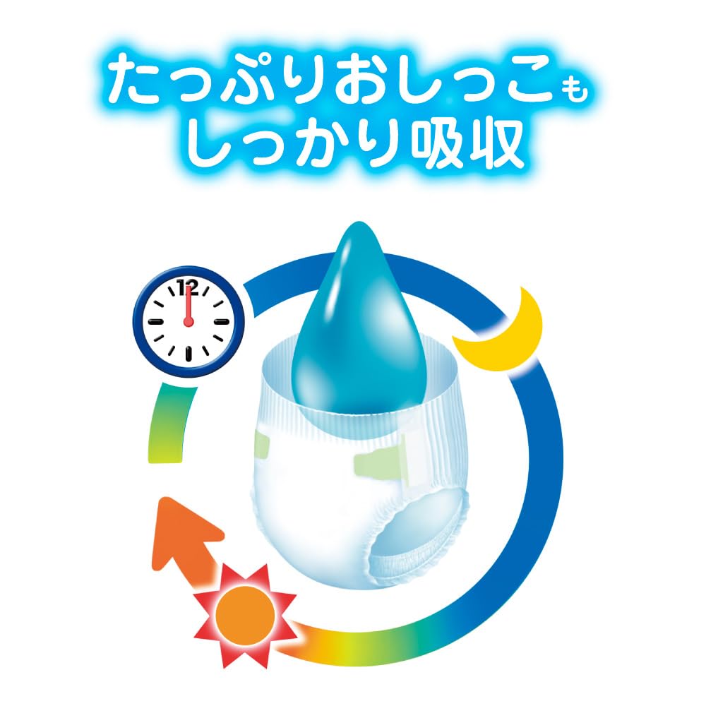 【Amazon.co.jp限定】【テープ Sサイズ】メリーズさらさらエアスルー (4~8kg)296枚 (74枚×4) [ケース品]