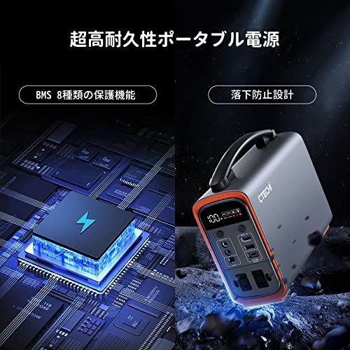 Qoo10] CTECHi ポータブル電源 小型 24