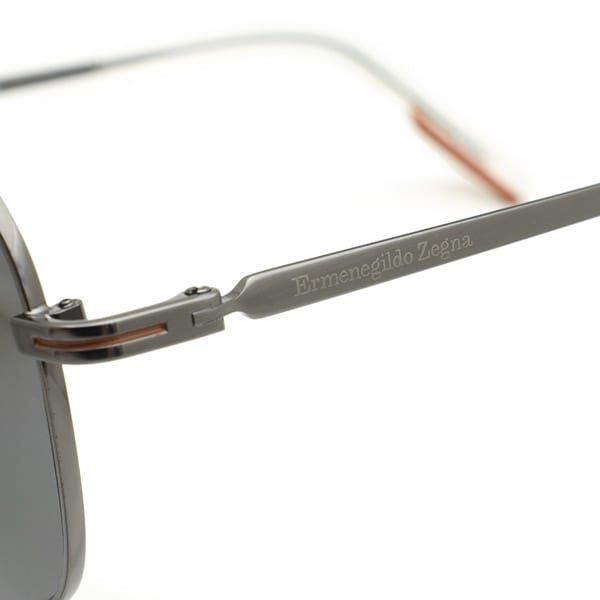 サングラス EZ0174/S 08A 53 Ermenegildo Zegna サングラス ノーズパッド UVカット ガンメタル スモークグレー サングラス EZ0174/S 08A 53 Ermenegildo Zegna サングラス ノーズパッド UVカット ガンメタル スモークグレー