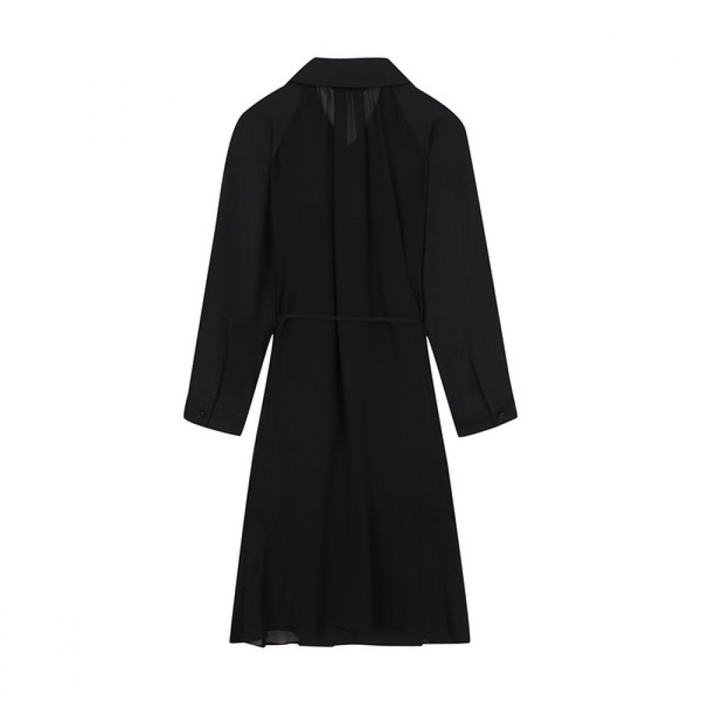 [C] バックシースルーロングブラウス (SGBAD2453)