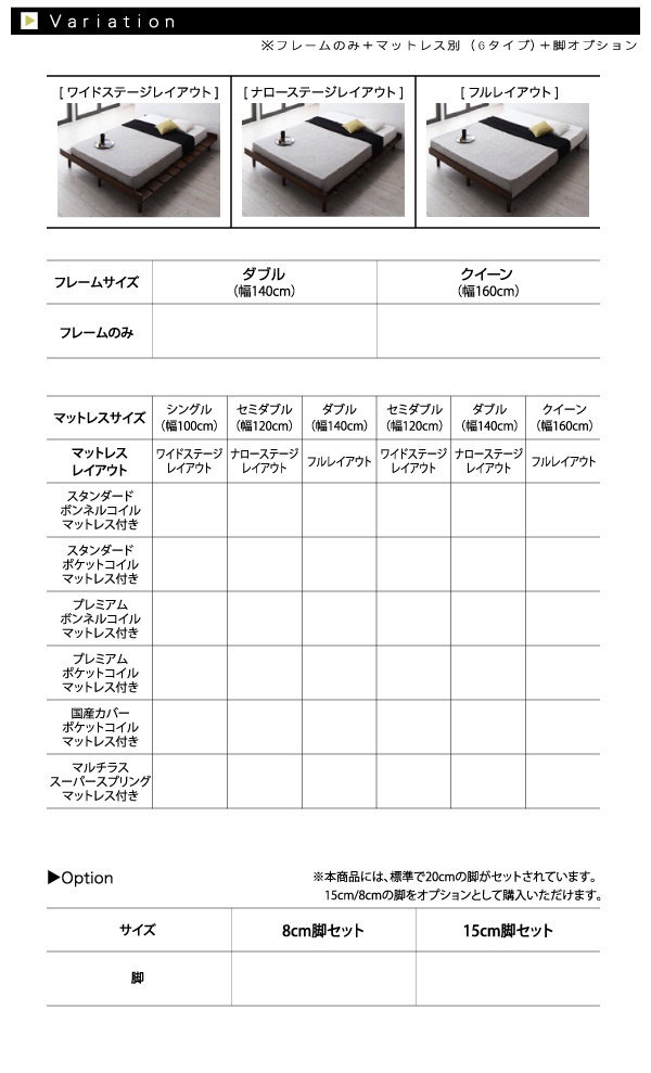 Qoo10] デザインすのこベッド [リスティー] [