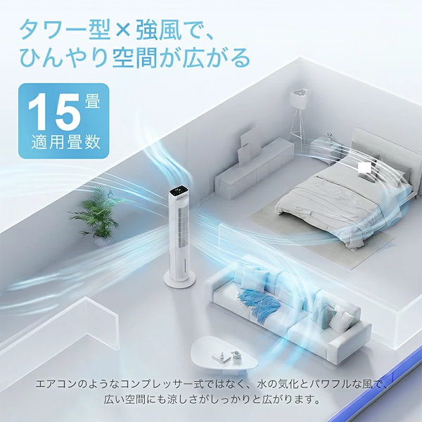 Qoo10] 冷風機 保冷剤 冷風扇 -20℃強力冷風