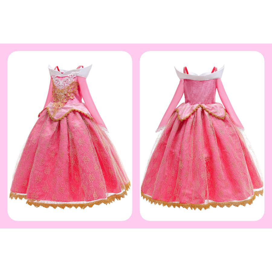 2点で11o円OFF!【本日限定】2024新作先行発売オーロラ姫 ドレス 子供 コスプレ 衣装 豪華7点 セット ( ドレス ティアラ ステッキ ネックレス イヤリング 指輪 ブレスレット) 100 2点で11o円OFF!【本日限定】2024新作先行発売オーロラ姫 ドレス 子供 コスプレ 衣装 豪華7点 セット ( ドレス ティアラ ステッキ ネックレス イヤリング 指輪 ブレスレット) 100