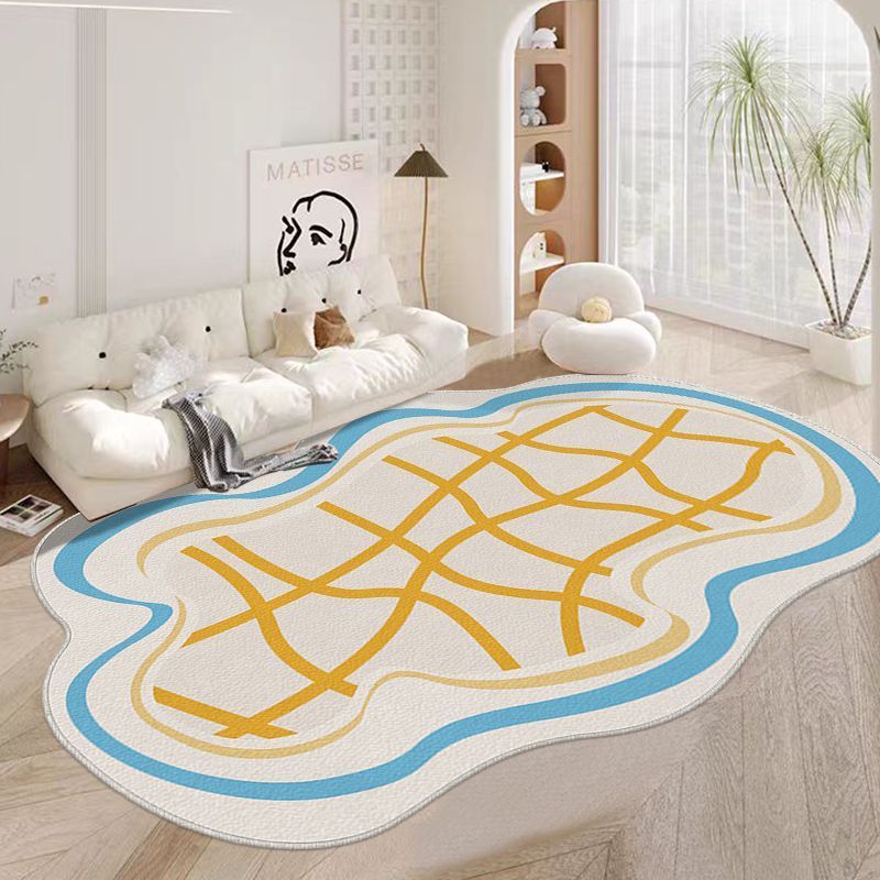 【急速出荷!】カーペット リビング用フロアマット コーヒーテーブル用ラグ 寝室用踏みつけマット