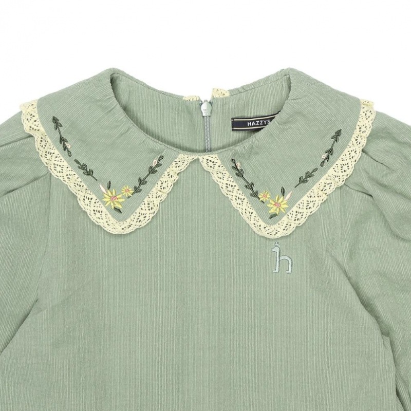 ヘジスキッズ フォレスト コーデュロイワンピース_ミント ヘジスキッズ フォレスト コーデュロイワンピース_ミント