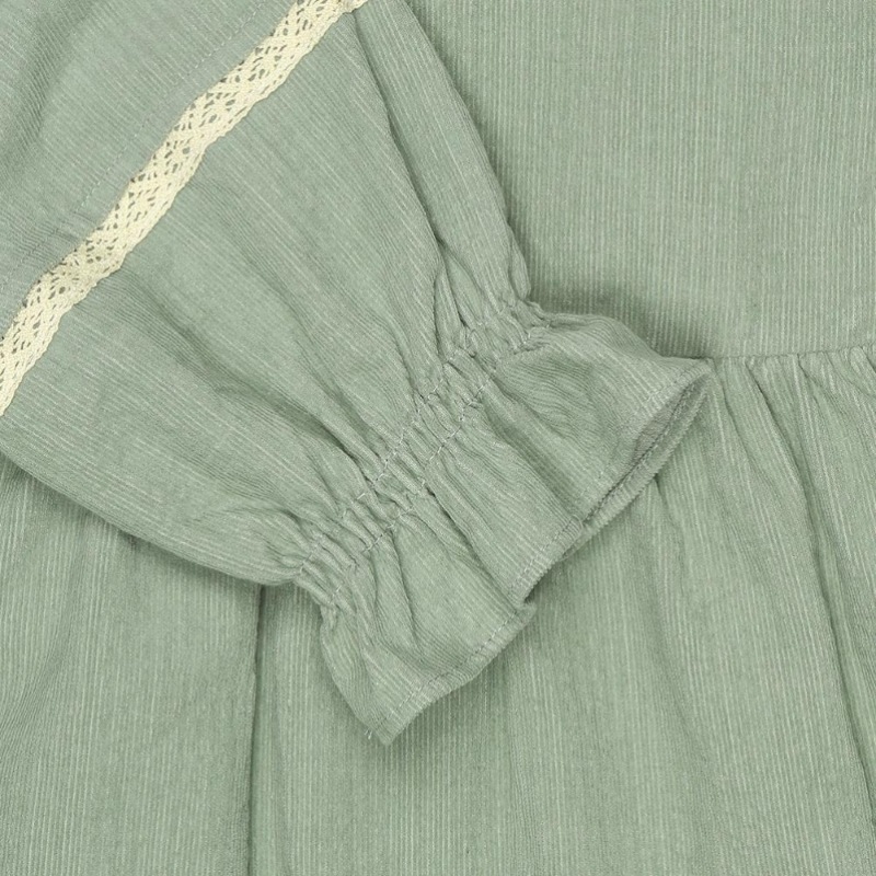 ヘジスキッズ フォレスト コーデュロイワンピース_ミント ヘジスキッズ フォレスト コーデュロイワンピース_ミント