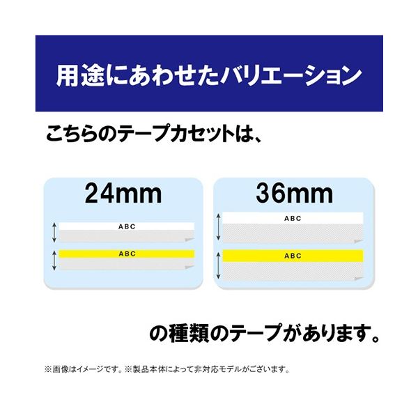 (まとめ) ブラザー ピータッチ セルフラミネートテープ ケーブルマーキング 36mm 白/黒文字 TZE-SL261 1個 (×3セット)