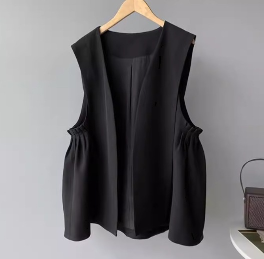 レディース トップス ベスト 前開き ミドル丈 袖なし ノースリーブ 異国風 大人可愛い シンプル カジュアル おしゃれ レトロ ボーイッシュ ルーズ 個性的 クール ナチュラル 知的 ハンサム レディース トップス ベスト 前開き ミドル丈 袖なし ノースリーブ 異国風 大人可愛い シンプル カジュアル おしゃれ レトロ ボーイッシュ ルーズ 個性的 クール ナチュラル 知的 ハンサム