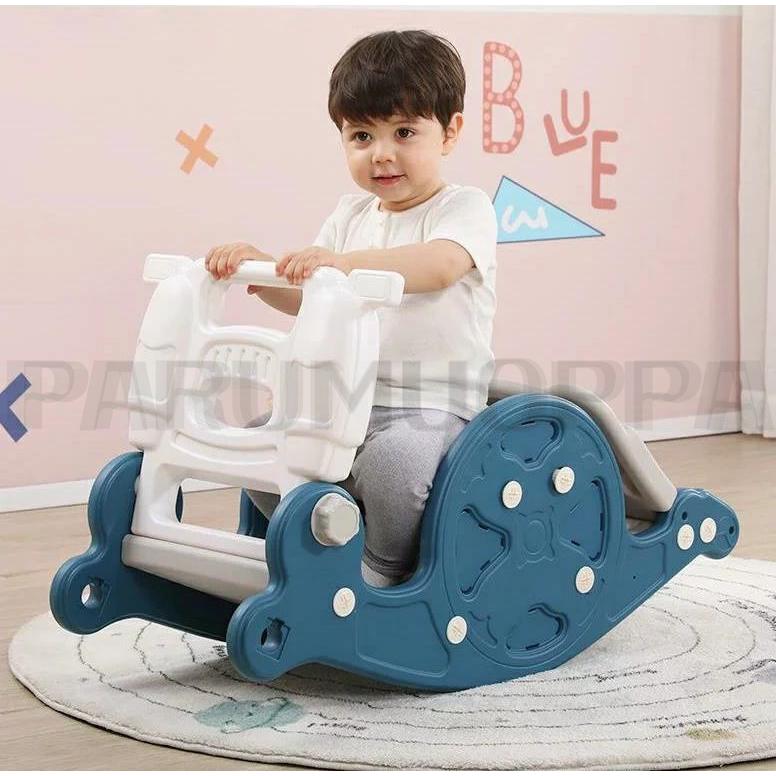 [即納 限時割!引!]すべり台 滑り台 木馬 3in1 乗り物 乗用 バスケットゴール コンパクト 室内 室外 室内遊具 屋外遊具 赤ちゃん ベビー 幼児 子供 誕 プレゼント 女 男子