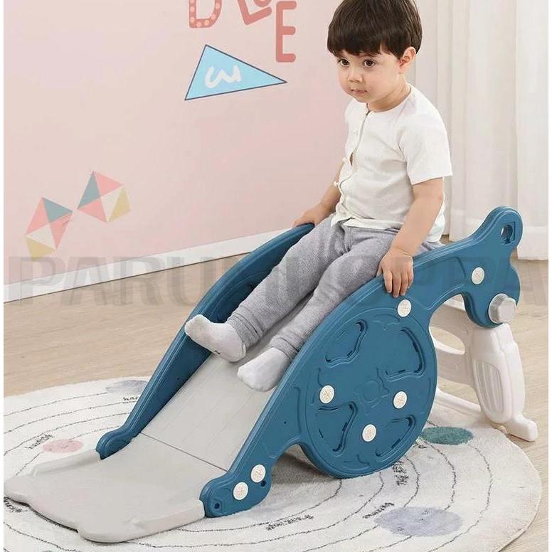 [即納 限時割!引!]すべり台 滑り台 木馬 3in1 乗り物 乗用 バスケットゴール コンパクト 室内 室外 室内遊具 屋外遊具 赤ちゃん ベビー 幼児 子供 誕 プレゼント 女 男子