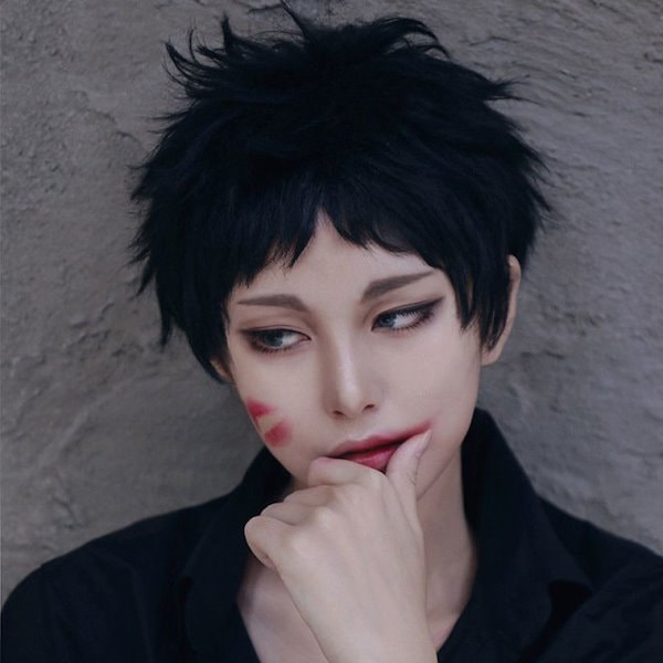 Qoo10] ハイキュー!! 赤葦 京治 風 ウィッグ