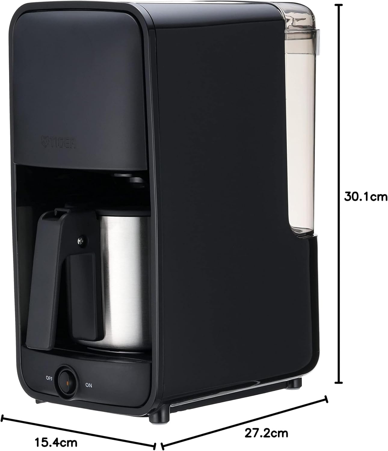 タイガー魔法瓶(TIGER) コーヒーメーカー シャワードリップタイプ 0.81L 6杯用 ブラックADC-N060K タイガー魔法瓶(TIGER) コーヒーメーカー シャワードリップタイプ 0.81L 6杯用 ブラックADC-N060K