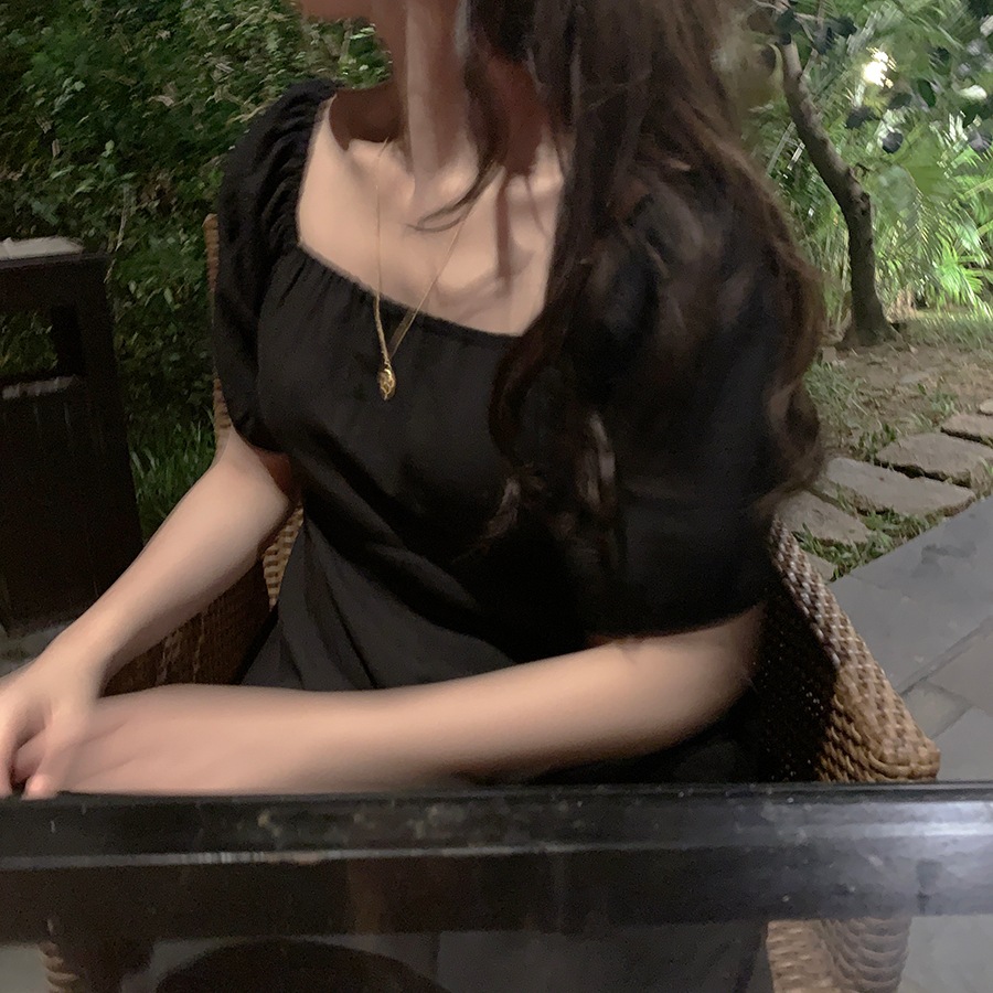 4色 ワンピース 半袖 春夏 フォーマル フレア ひざ丈 ミモレ丈 パフスリーブ スクエアネック フレア Aライン ウエストリボン バックリボン 色展開 ホワイト ブラック ブルー ピンク ワンサイズ 4色 ワンピース 半袖 春夏 フォーマル フレア ひざ丈 ミモレ丈 パフスリーブ スクエアネック フレア Aライン ウエストリボン バックリボン 色展開 ホワイト ブラック ブルー ピンク ワンサイズ