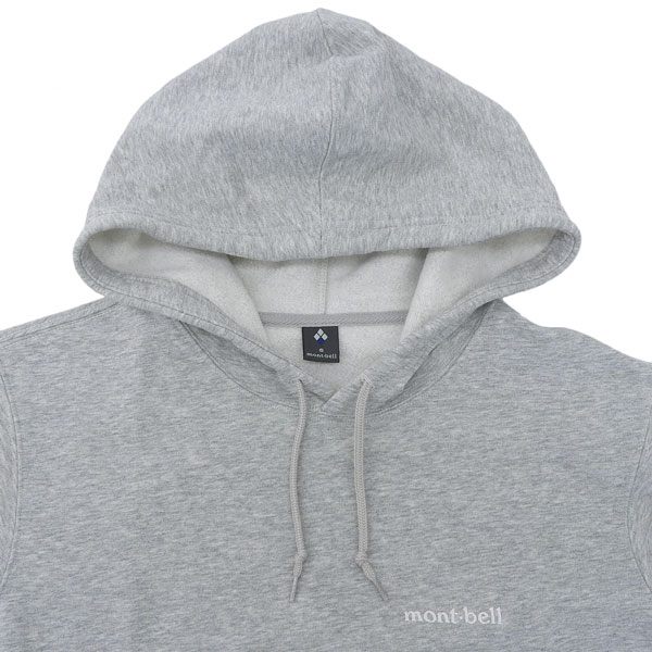 モンベル パーカー フーディ メンズ レディース コットン カンガルーポケット UVカット L ライトグレー COTTON HOODIE RL2104648HGY mont-bell モンベル パーカー フーディ メンズ レディース コットン カンガルーポケット UVカット L ライトグレー COTTON HOODIE RL2104648HGY mont-bell